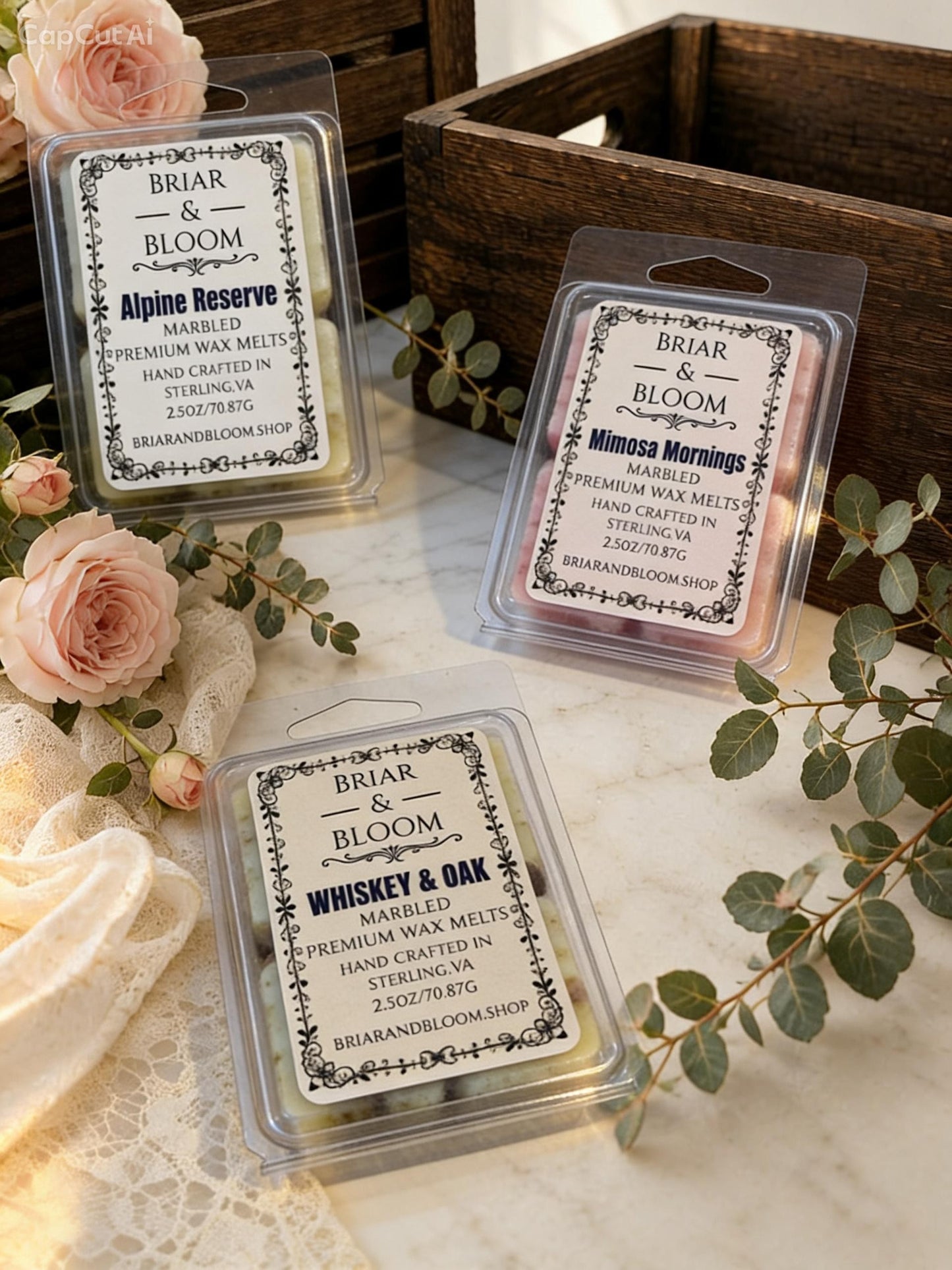 Marbled Wax Melts