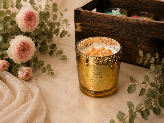 Guilded Mimosa Soy Candle
